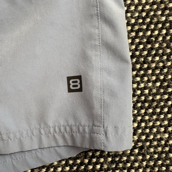 Layer 8 Quick-Dry Gray Active Shorts - Picture 4 of 5